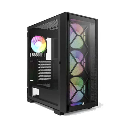 Montech AIR 1000 Premium ARGB (ATX) Cabinet (Black)  Microcenter India