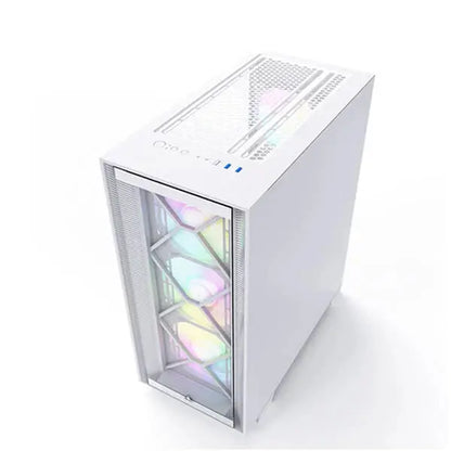 Montech AIR 1000 Premium ARGB (ATX) Cabinet (White)  Microcenter India