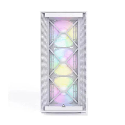 Montech AIR 1000 Premium ARGB (ATX) Cabinet (White)  Microcenter India
