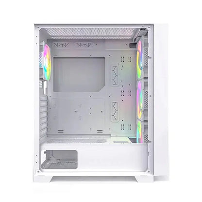 Montech AIR 1000 Premium ARGB (ATX) Cabinet (White)  Microcenter India