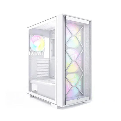 Montech AIR 1000 Premium ARGB (ATX) Cabinet (White)  Microcenter India
