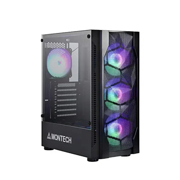 Montech X1 Cabinet (Black)  Microcenter India