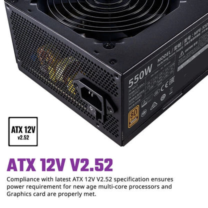 Cooler Master MWE 550 V2 80 Plus Bronze SMPS  Microcenter India
