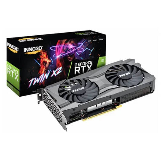 Inno3d RTX 3060 Twin X2 LHR 12GB Graphics Card  Microcenter India