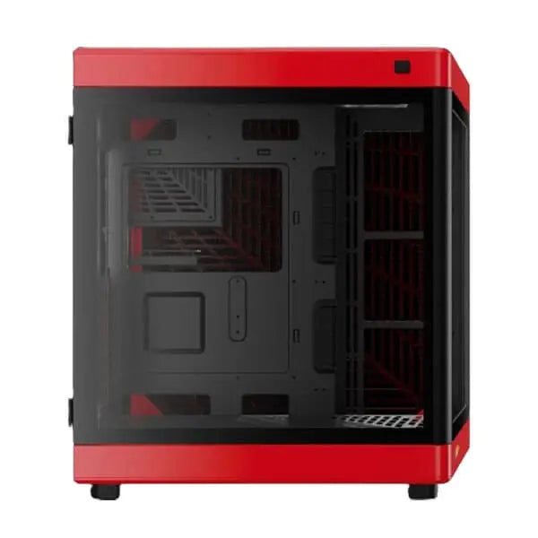 Gamdias Neso P1 BR (E-ATX) Full Tower Cabinet (Black And Red)  Microcenter India