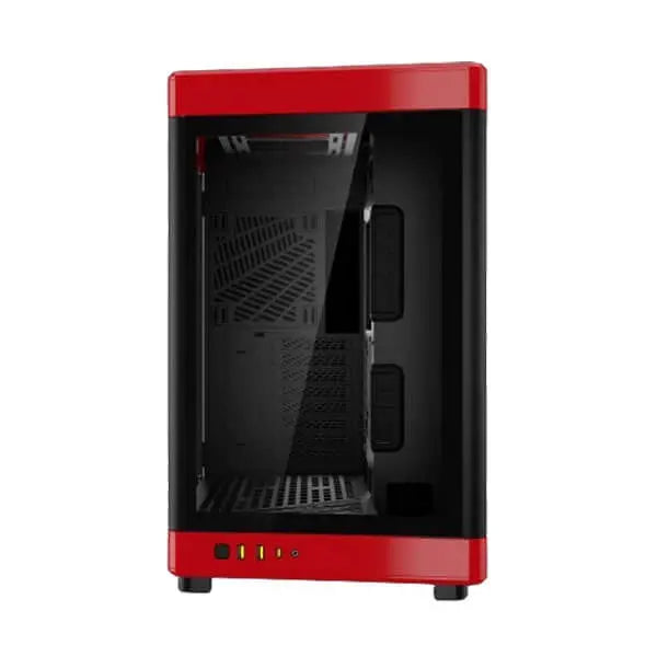 Gamdias Neso P1 BR (E-ATX) Full Tower Cabinet (Black And Red)  Microcenter India