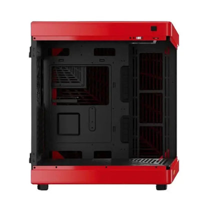 Gamdias Neso P1 BR (E-ATX) Full Tower Cabinet (Black And Red)  Microcenter India