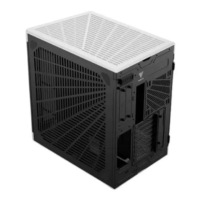 Gamdias Neso P1 BW (E-ATX) Full Tower Cabinet (Black And White)  Microcenter India