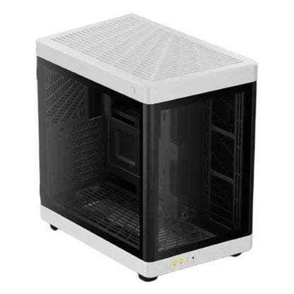Gamdias Neso P1 BW (E-ATX) Full Tower Cabinet (Black And White)  Microcenter India