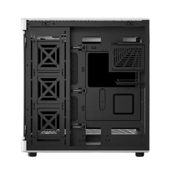 Gamdias Neso P1 BW (E-ATX) Full Tower Cabinet (Black And White)  Microcenter India