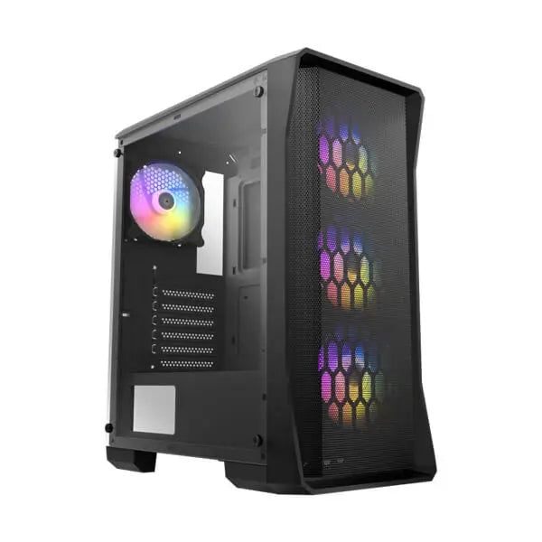Antec NX360 Elite Mesh ARGB (ATX) Mid Tower Cabinet (Black)  Microcenter India