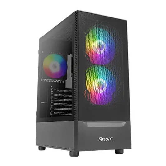 Antec NX410 V2 ARGB (ATX) Mid Tower Cabinet (Black)  Microcenter India