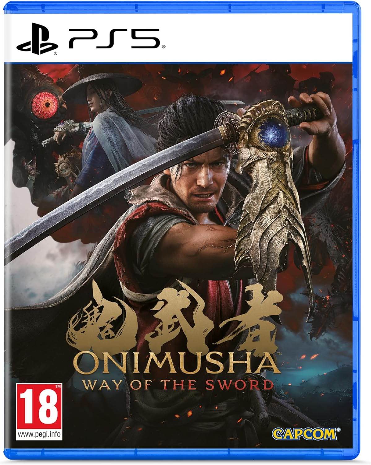 Onimusha Way of the Sword PS5 Lenticular Edition packaging