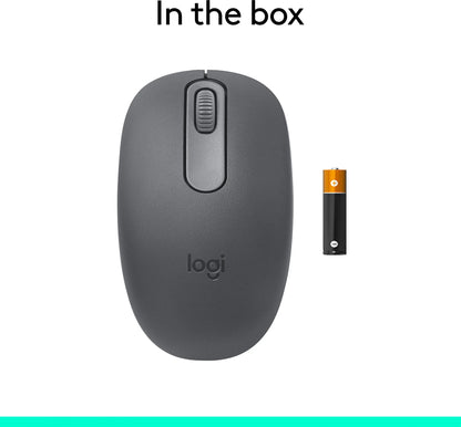 Logitech M196 Bluetooth Wireless Mouse Graphite - Microcenter India