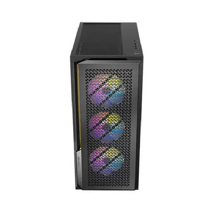 Antec P20C ARGB (E-ATX) Mid Tower Cabinet (Black)  Microcenter India