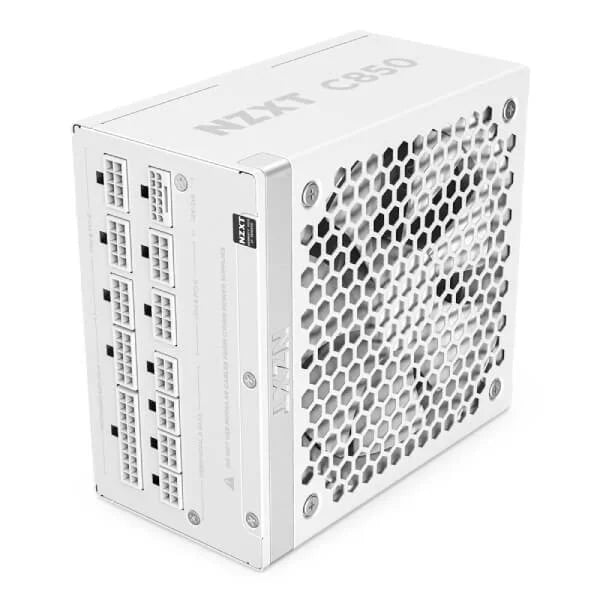 NZXT C850 Gold ATX 3.1 850W Fully Modular SMPS White