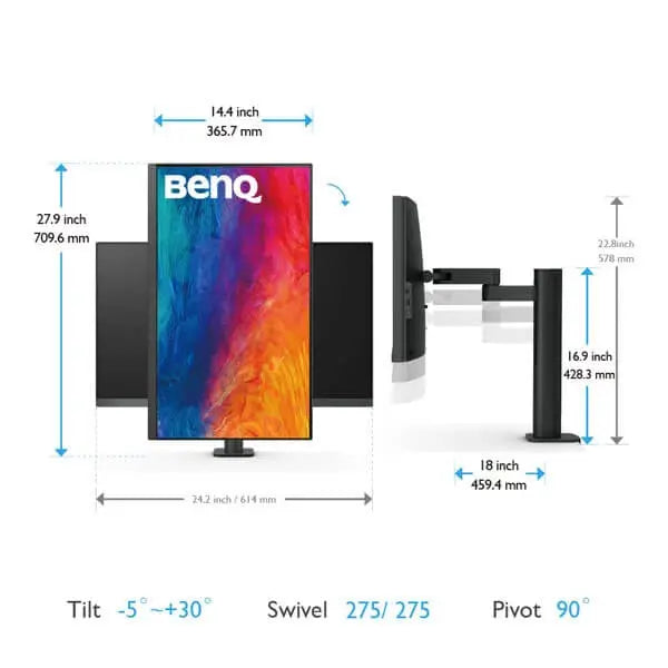 BenQ PD2705UA 27 Inch Designer Monitor  Microcenter India