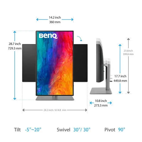 BenQ PD2725U 27 Inch Designer Monitor  Microcenter India
