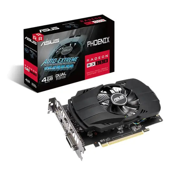 Asus Phoenix RX 550 EVO 4GB Gaming Graphics Card  Microcenter India