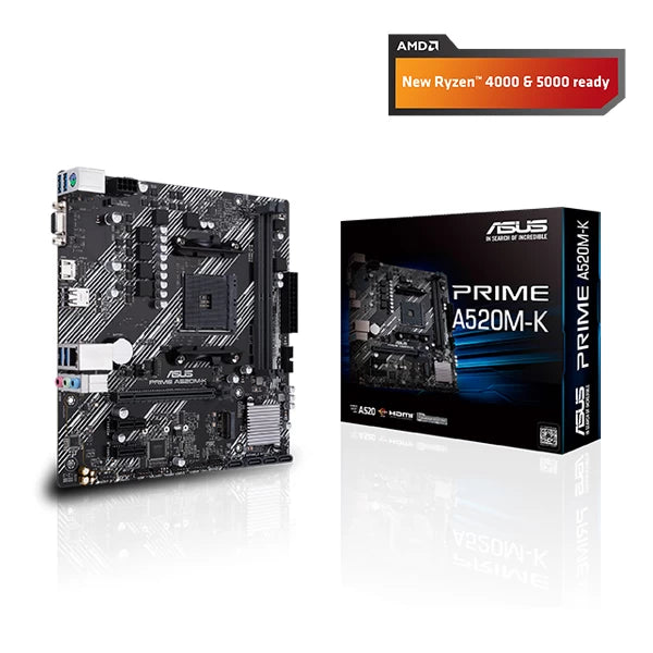 Asus Prime A520M-K Motherboard  Microcenter India