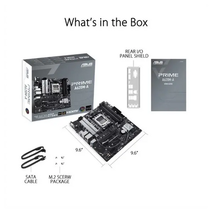 Asus Prime A620M-A Motherboard  Microcenter India