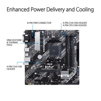 Asus Prime B450M-A II Motherboard 