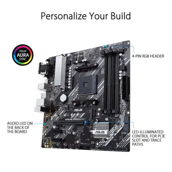 Asus Prime B450M-A II Motherboard 