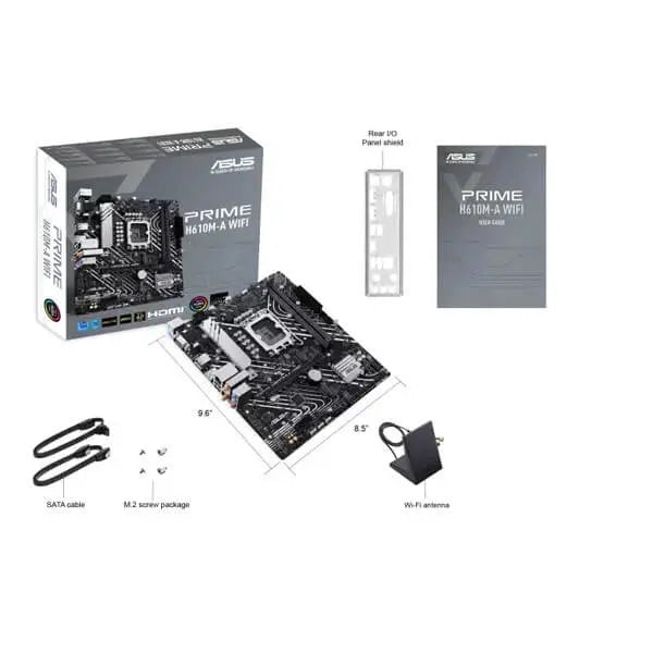 Asus Prime H610M-A WIFI Motherboard  Microcenter India