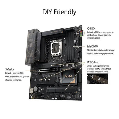 Asus ProArt B760 Creator D4 Motherboard  Microcenter India