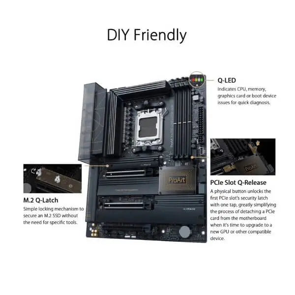 Asus ProArt X670E Creator WiFi Motherboard  Microcenter India