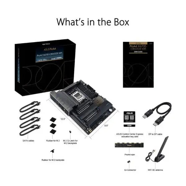 Asus ProArt X670E Creator WiFi Motherboard  Microcenter India