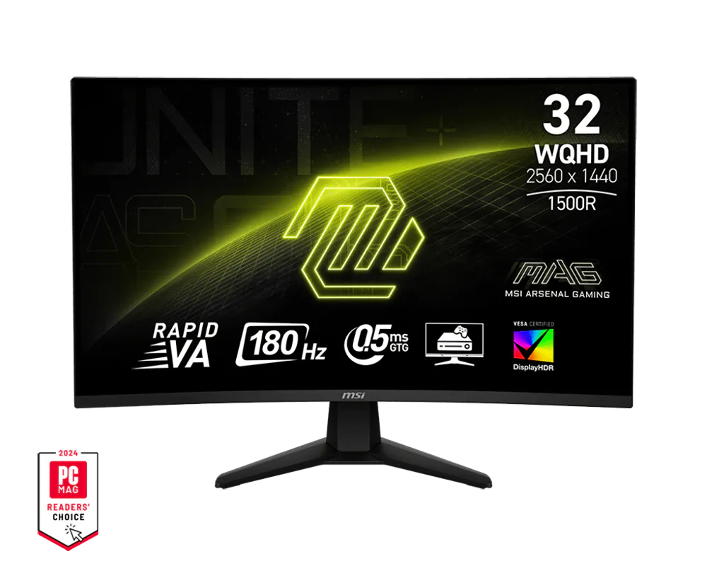MSI MAG 32CQ6F 32 inch curved gaming monitor