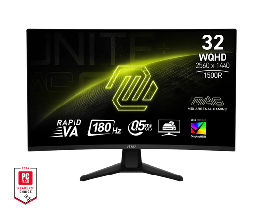 MSI MAG 32CQ6F 32 inch curved gaming monitor