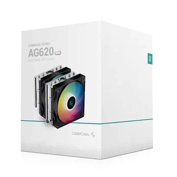 Deepcool Gammaxx AG620 ARGB 120mm Dual Fan CPU Air Cooler 