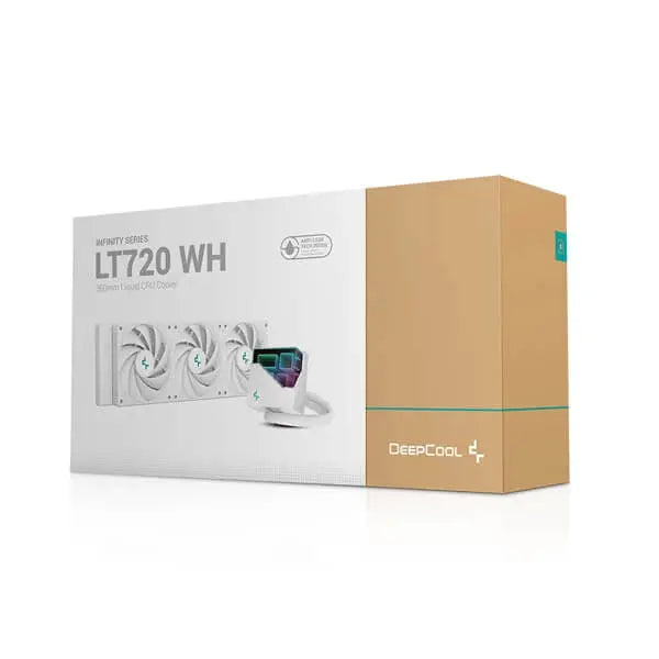 DeepCool Infinity LT720 ARGB 360mm CPU Liquid Cooler (White) 