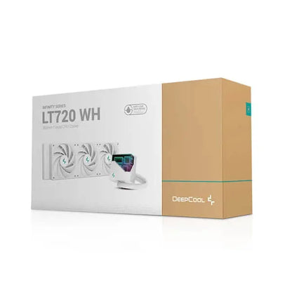 DeepCool Infinity LT720 ARGB 360mm CPU Liquid Cooler (White) 