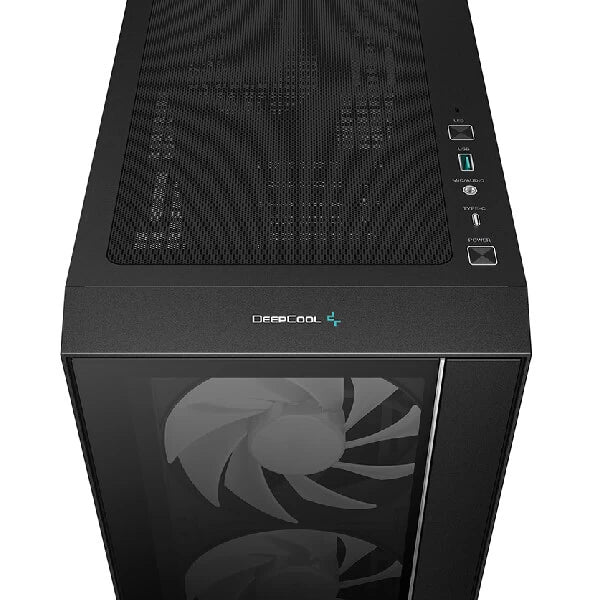 DeepCool Matrexx 55 V4 C ARGB (ATX) Mid Tower Cabinet Black  Microcenter India