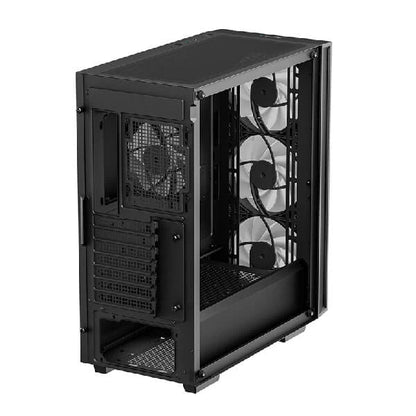 DeepCool Matrexx 55 Mesh V4 C ARGB (ATX) Mid Tower Cabinet Black  Microcenter India