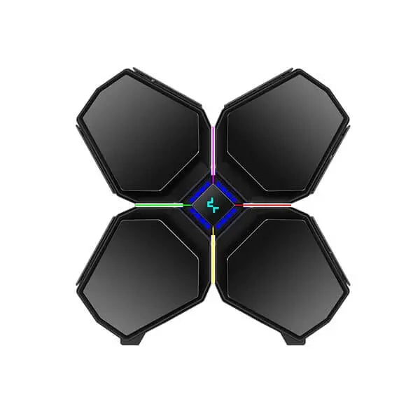 Deepcool Quadstellar Infinity RGB (E-ATX) Full Tower Cabinet (Black) 