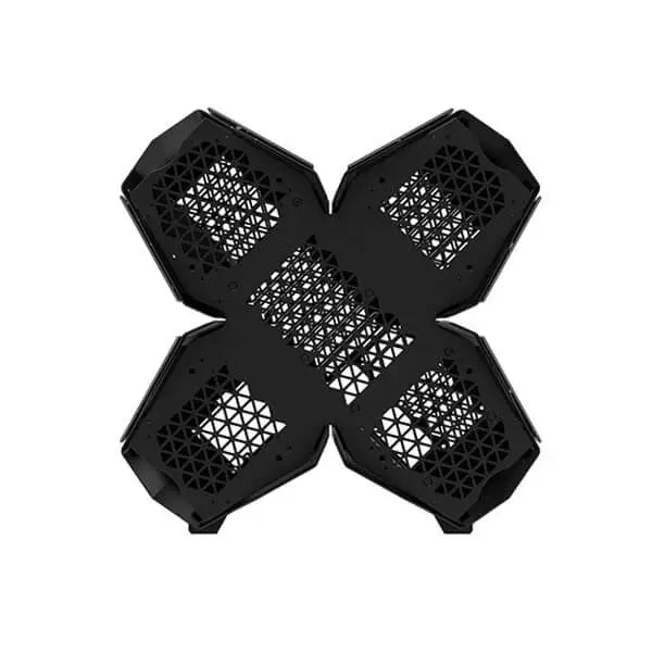 Deepcool Quadstellar Infinity RGB (E-ATX) Full Tower Cabinet (Black) 