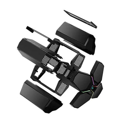 Deepcool Quadstellar Infinity RGB (E-ATX) Full Tower Cabinet (Black) 
