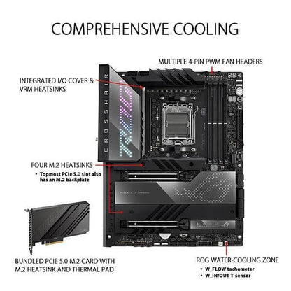 Asus ROG Crosshair X670E Hero (Wi-Fi) Motherboard  Microcenter India
