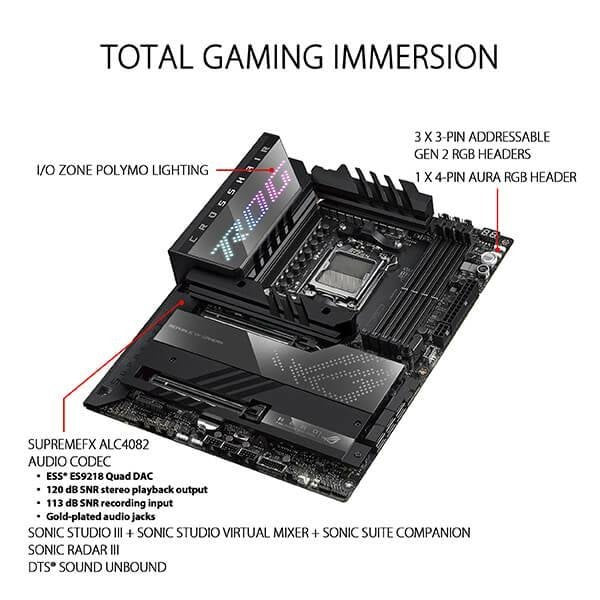 Asus ROG Crosshair X670E Hero (Wi-Fi) Motherboard  Microcenter India