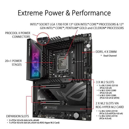 Asus ROG MAXIMUS Z790 Hero WIFI Motherboard  Microcenter India