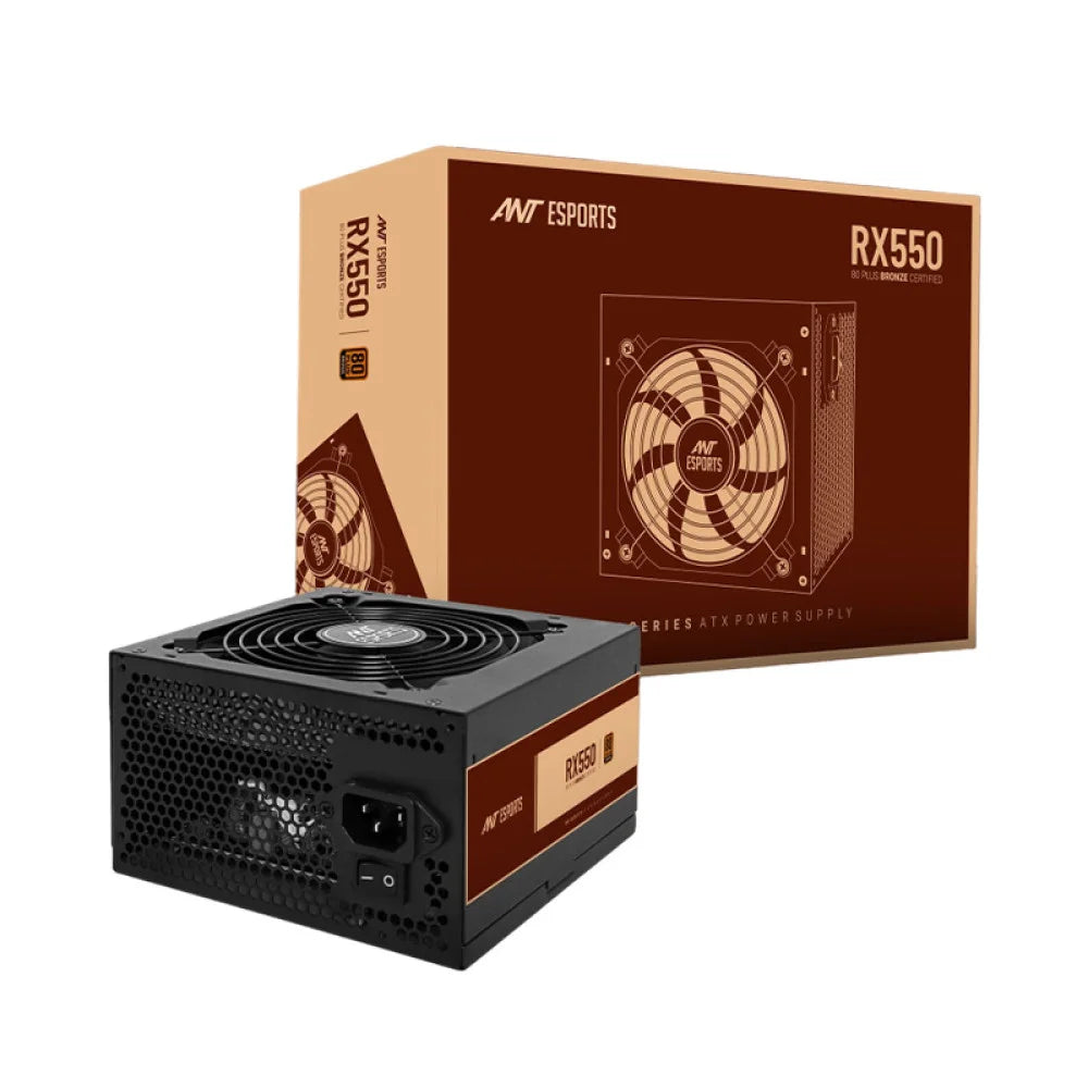 Ant Esports RX550 550W 80 Plus Bronze Power Supply  Microcenter India