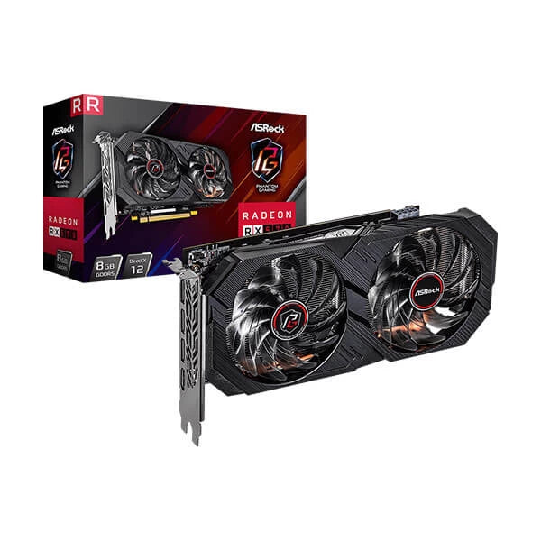 ASRock RX 570 Phantom Gaming Elite 8GB Graphics Card  Microcenter India