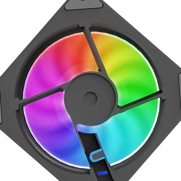 Ant Esports Sciflow ARGB Black Cabinet Fan (Triple Pack)  Microcenter India