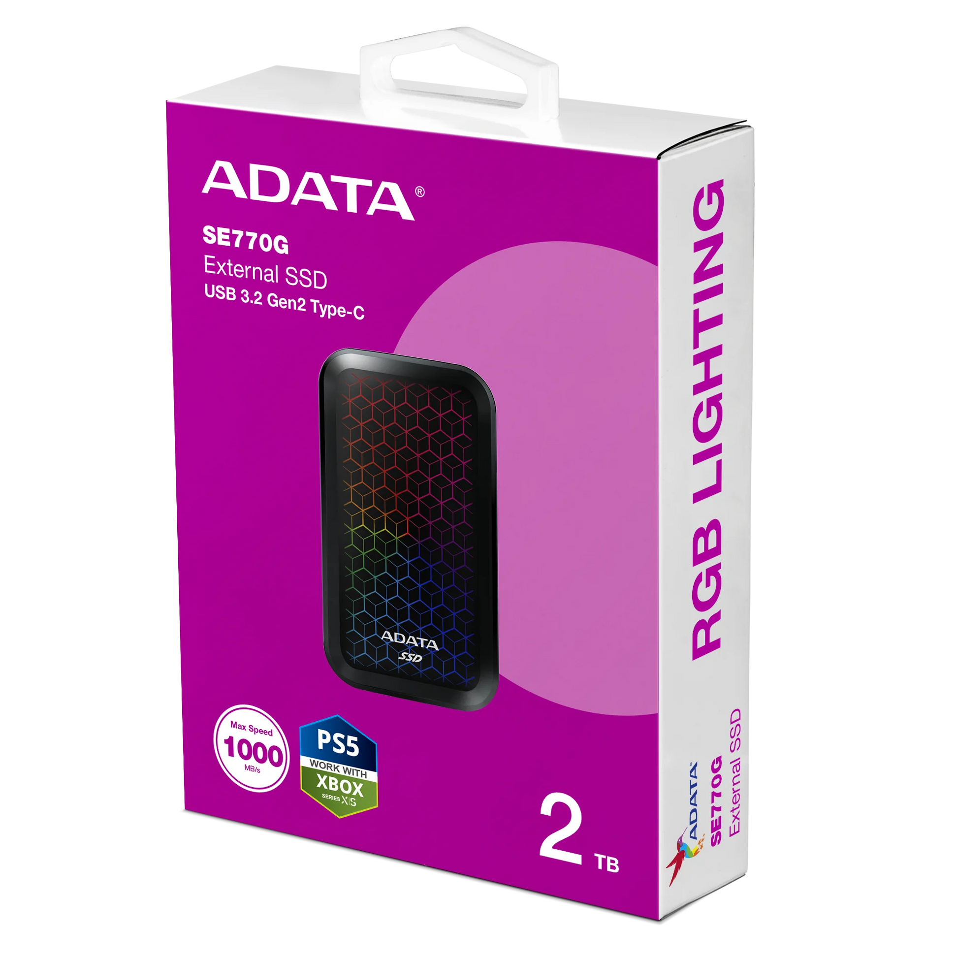 Adata SE770G External 2TB Solid State Drive  Microcenter India