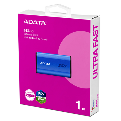 Adata SE880 External 1TB Solid State Drive  Microcenter India