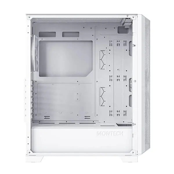 Montech Sky One Lite Mesh ARGB (ATX) Mid Tower Cabinet (White)  Microcenter India